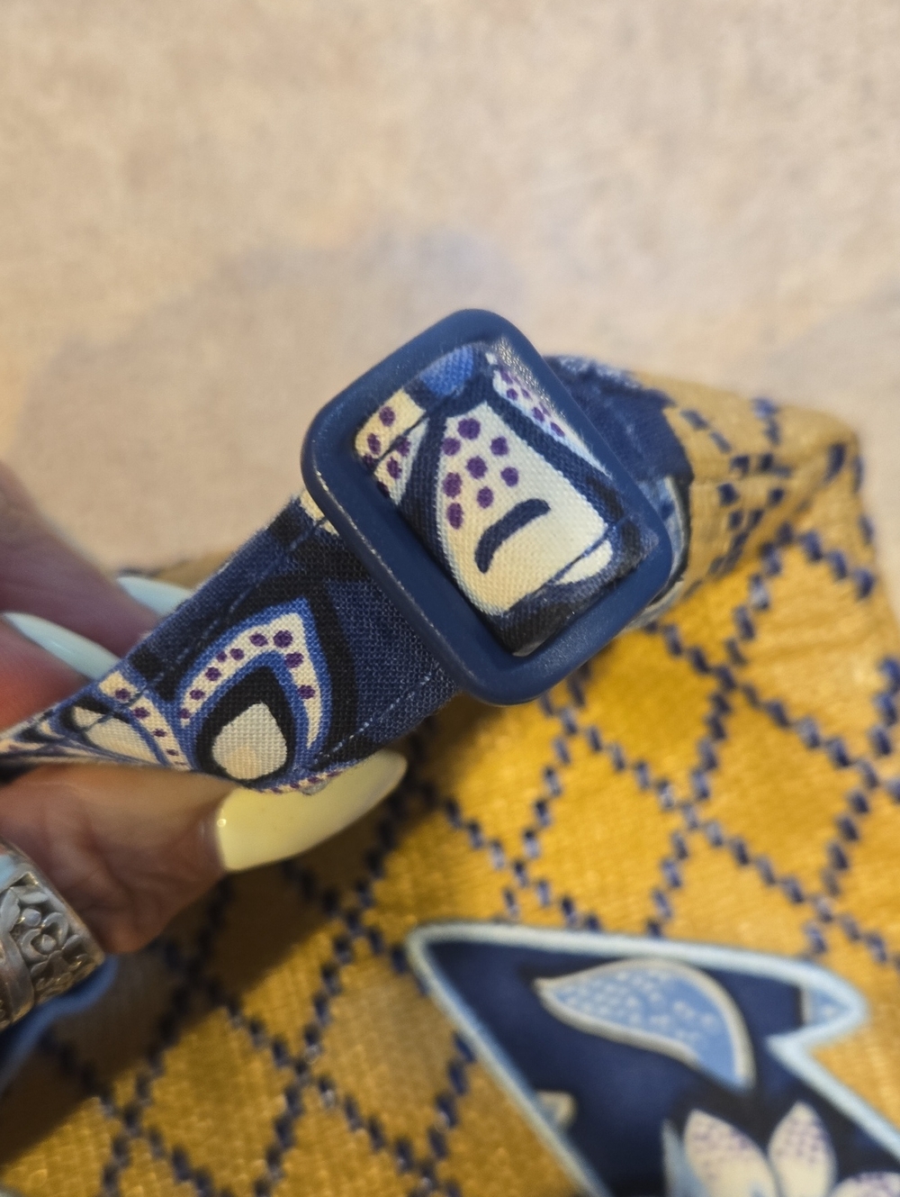 Vera Bradley Anchor's Away Crossbody Bag - Picture 6 of 8